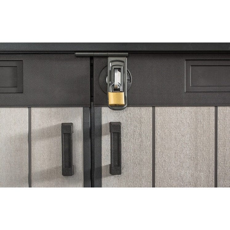 Keter 6′ x 3′ Oakland Grande Store Heavy Duty Plastic Shed – Grey