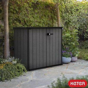 Keter Cortina Bella 4′ x 2′ Plastic Vertical Storage Shed