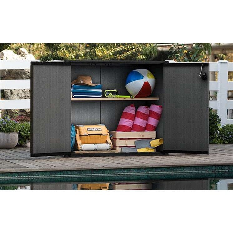 Keter Cortina Bella 4′ x 2′ Plastic Vertical Storage Shed