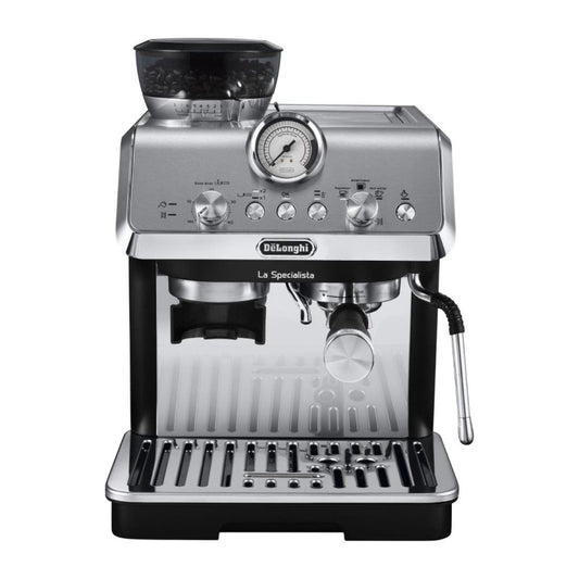 DeLonghi La Specialista Arte Compact Manual Bean to Cup Espresso Coffee Machine EC9155-MB